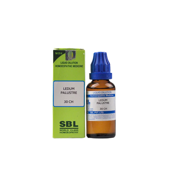 SBL Homeopathy Ledum Palustre Dilution, 30 CH - 30ml-1.webp